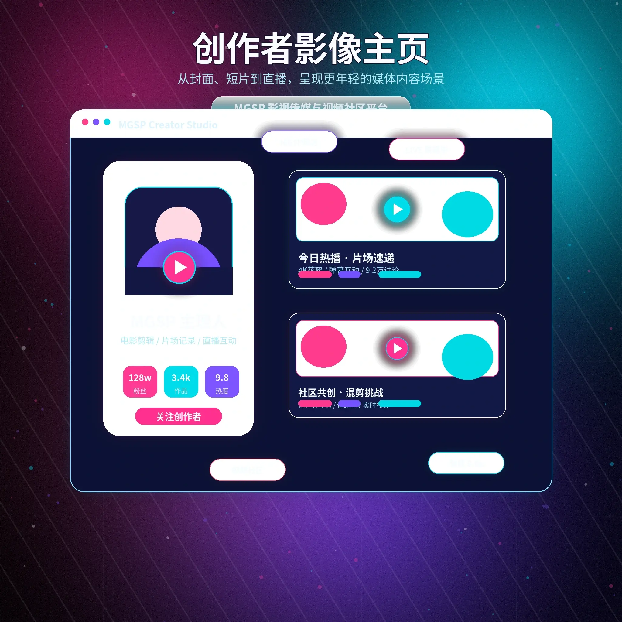 用户浏览生活影像动态